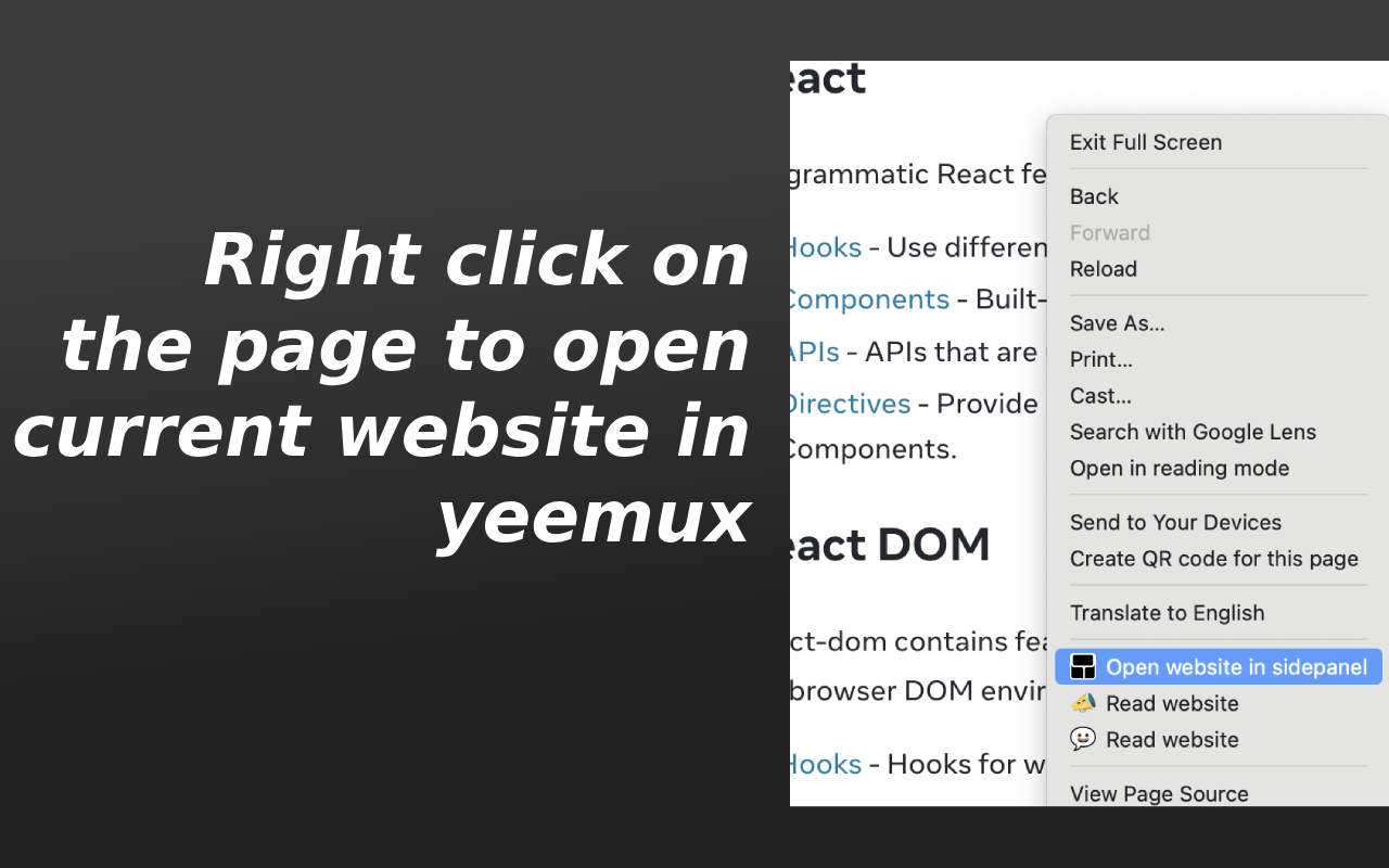 Yee mux chrome谷歌浏览器插件_扩展第4张截图