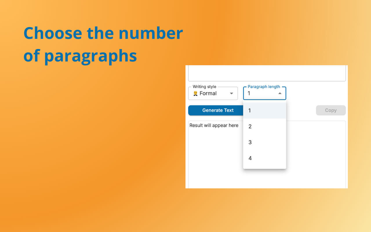 AI段落生成器 chrome谷歌浏览器插件_扩展第2张截图