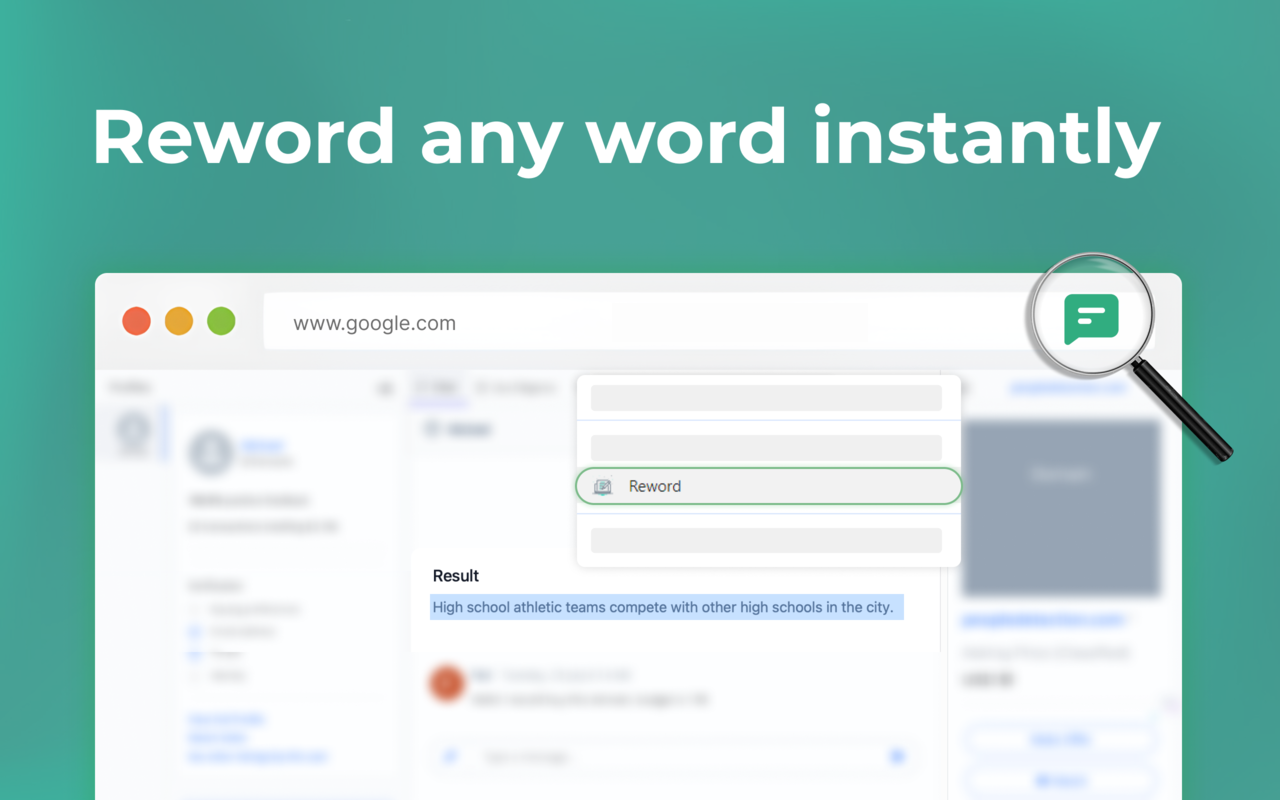 Rewording Tool chrome谷歌浏览器插件_扩展第1张截图