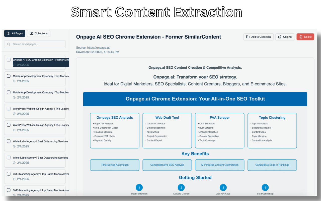 SavePage Pro - Web Content Extractor & Reader chrome谷歌浏览器插件_扩展第1张截图