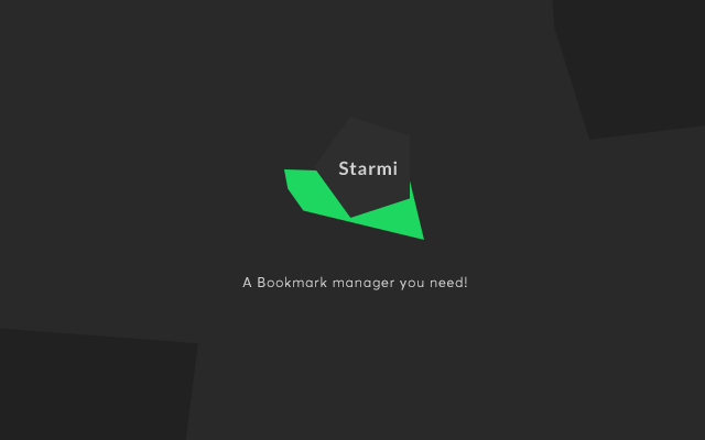 Starmi Bookmark Manager chrome谷歌浏览器插件_扩展第1张截图