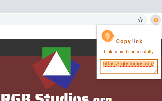 Copylink chrome谷歌浏览器插件_扩展第1张截图