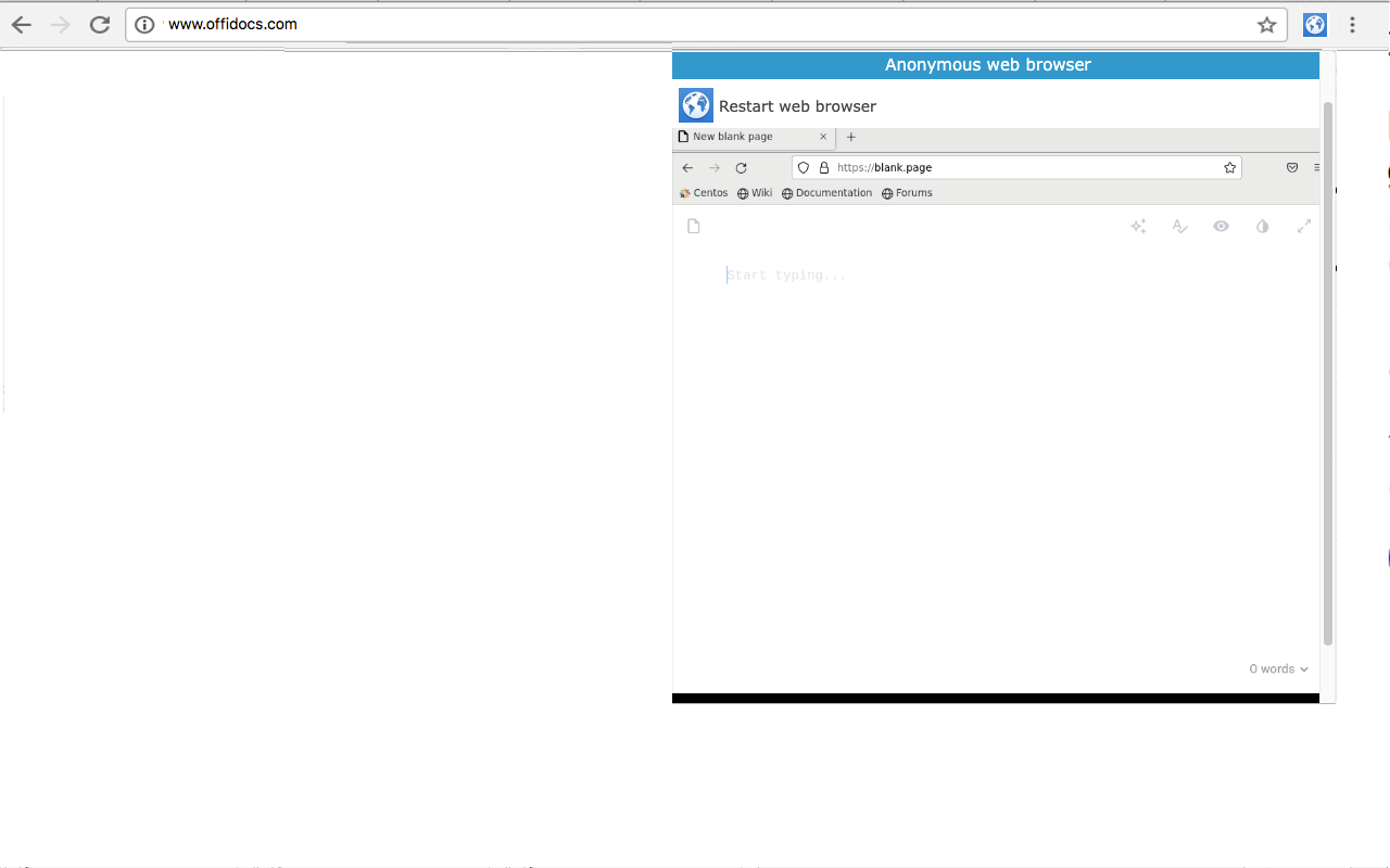 具有匿名访问权限的 Web 浏览器 chrome谷歌浏览器插件_扩展第2张截图