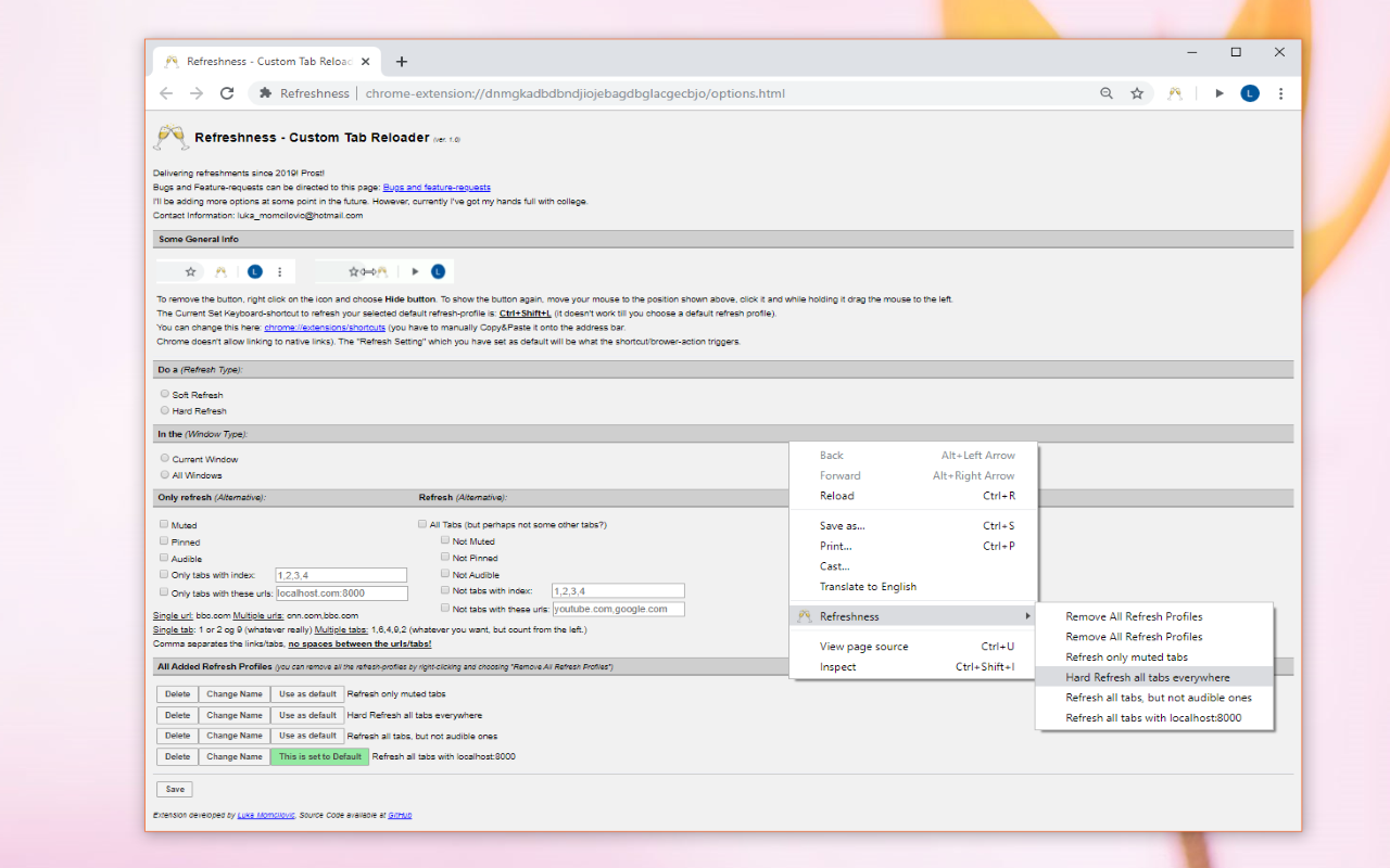 Reload All Tabs chrome谷歌浏览器插件_扩展第2张截图