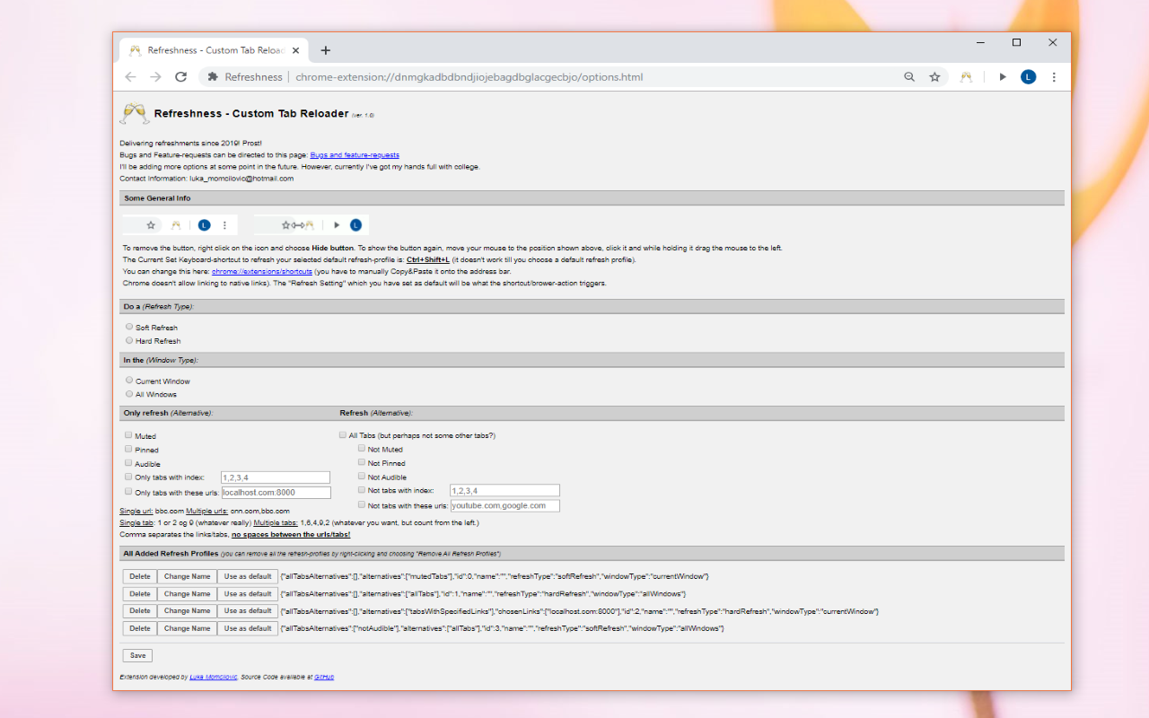 Reload All Tabs chrome谷歌浏览器插件_扩展第3张截图