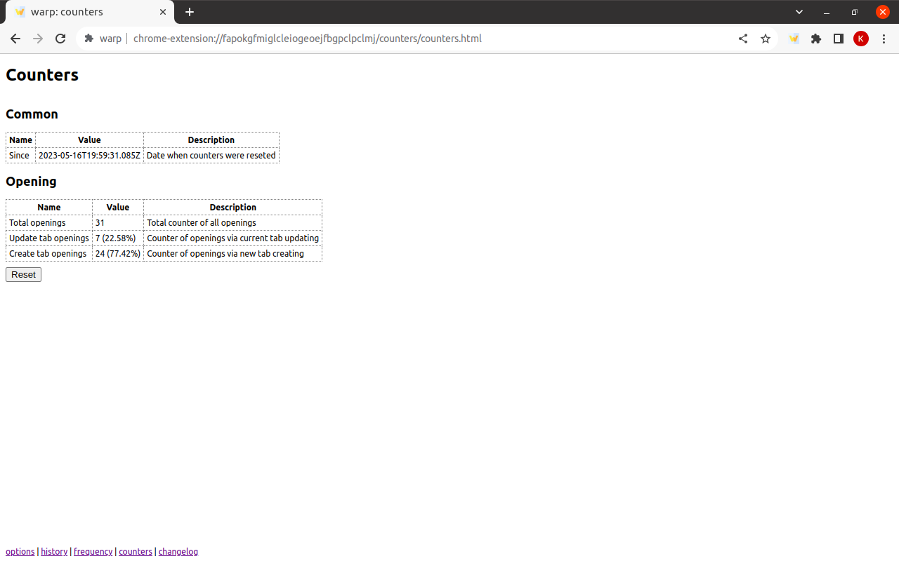 warp chrome谷歌浏览器插件_扩展第2张截图