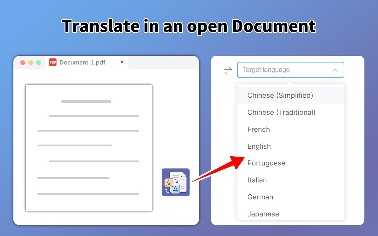 Microsoft Word Translator - 在线翻译Word chrome谷歌浏览器插件_扩展第3张截图
