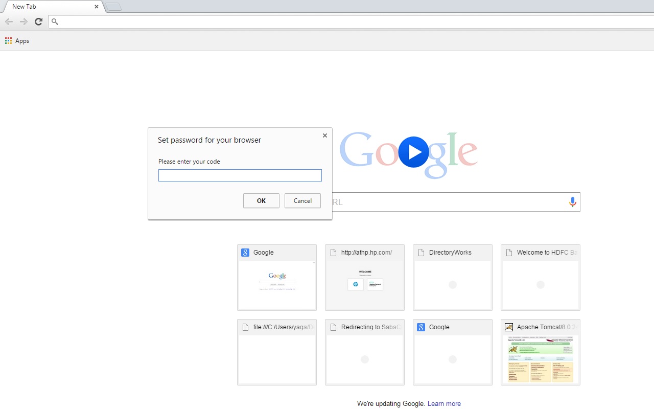 Set password for your browser ( chrome lock ) chrome谷歌浏览器插件_扩展第3张截图