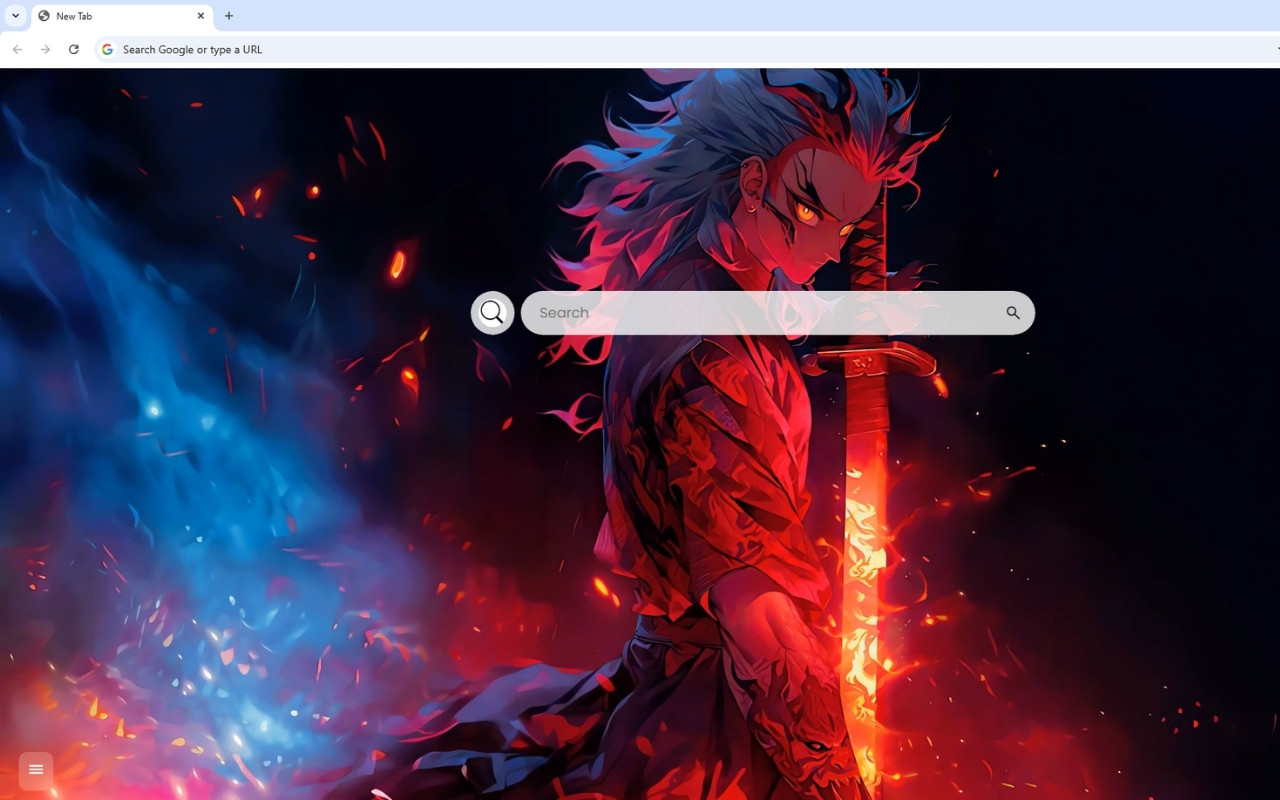 Hashira Rengoku - Flame Live Wallpaper chrome谷歌浏览器插件_扩展第2张截图