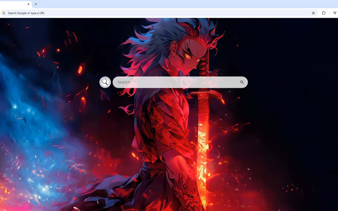 Hashira Rengoku - Flame Live Wallpaper chrome谷歌浏览器插件_扩展第4张截图