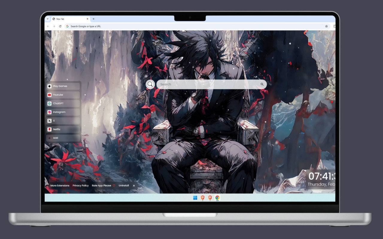 Madara Uchiha Live Wallpaper chrome谷歌浏览器插件_扩展第4张截图