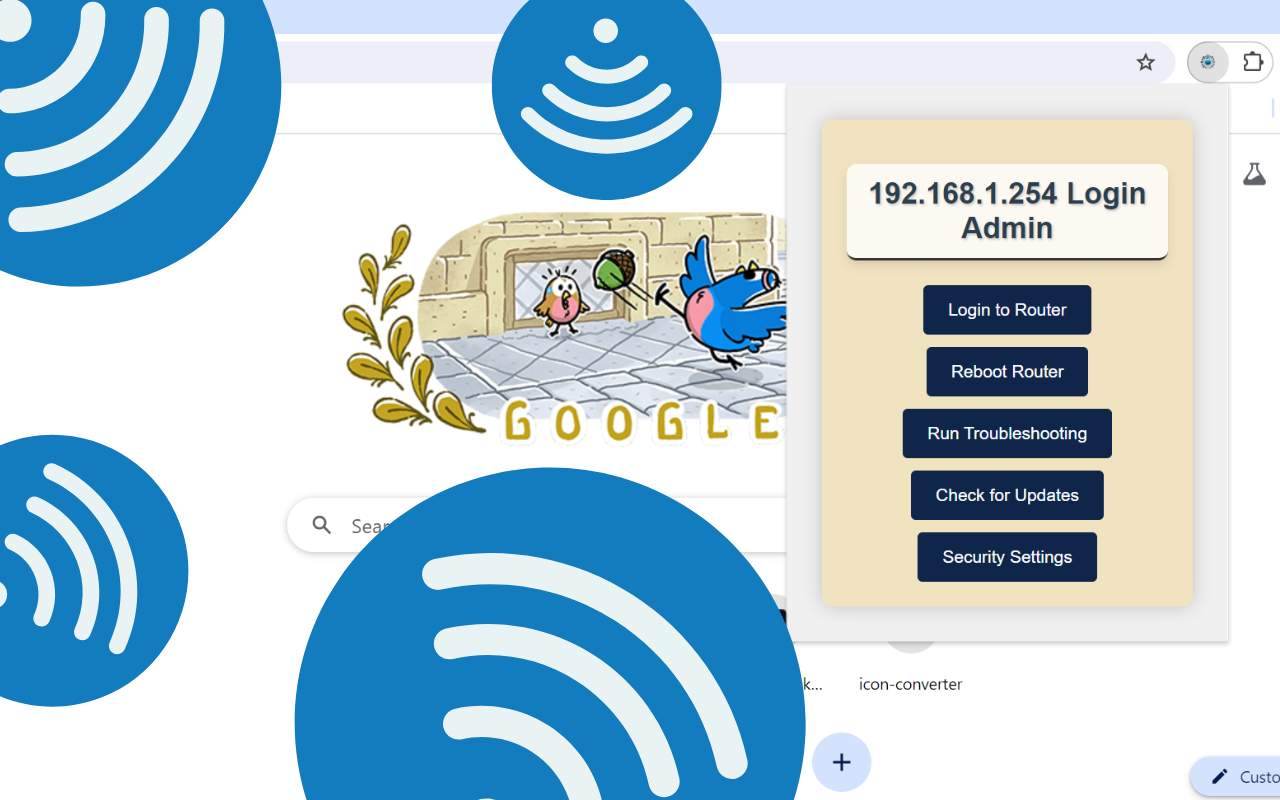 192.168.l.254 Login Admin chrome谷歌浏览器插件_扩展第2张截图