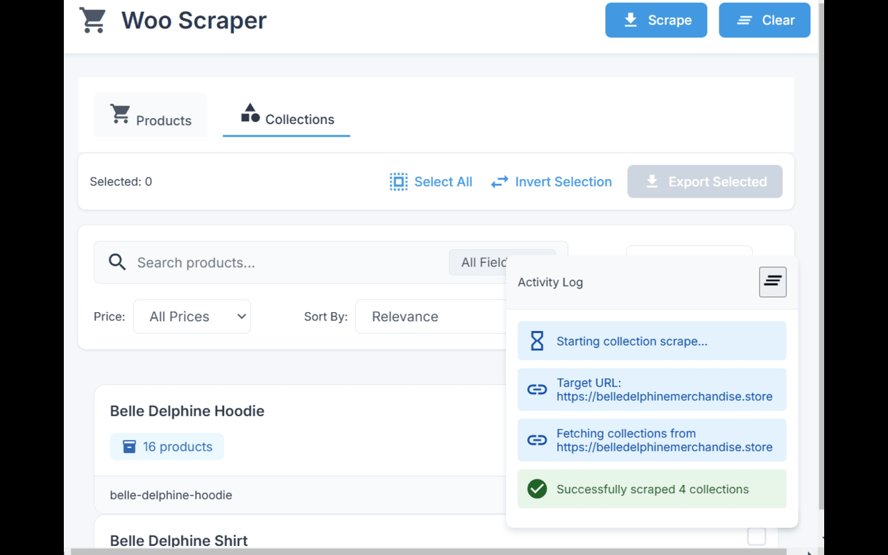 WooCommerce Scraper Extractor chrome谷歌浏览器插件_扩展第4张截图