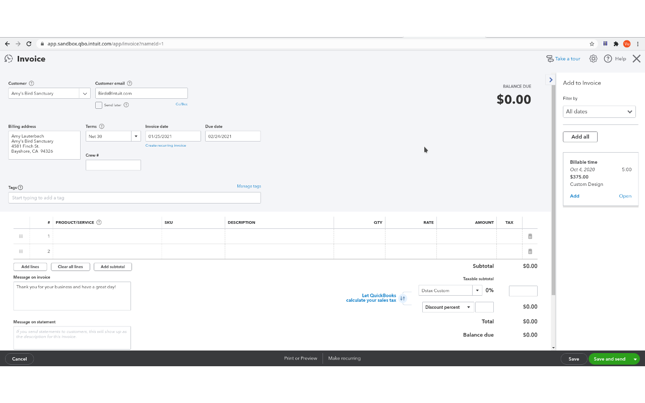 DSTax QuickBooks chrome谷歌浏览器插件_扩展第1张截图