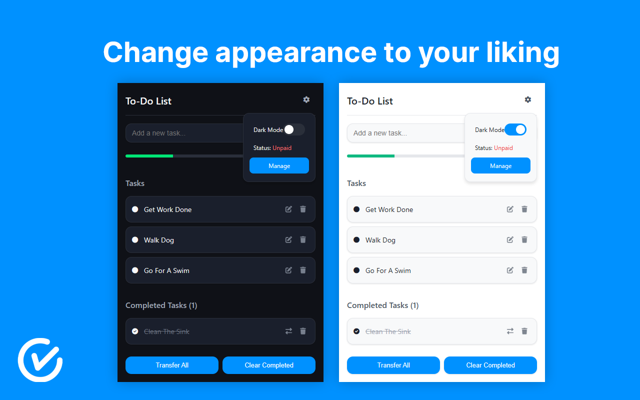 To-Do List for Google Chrome chrome谷歌浏览器插件_扩展第2张截图