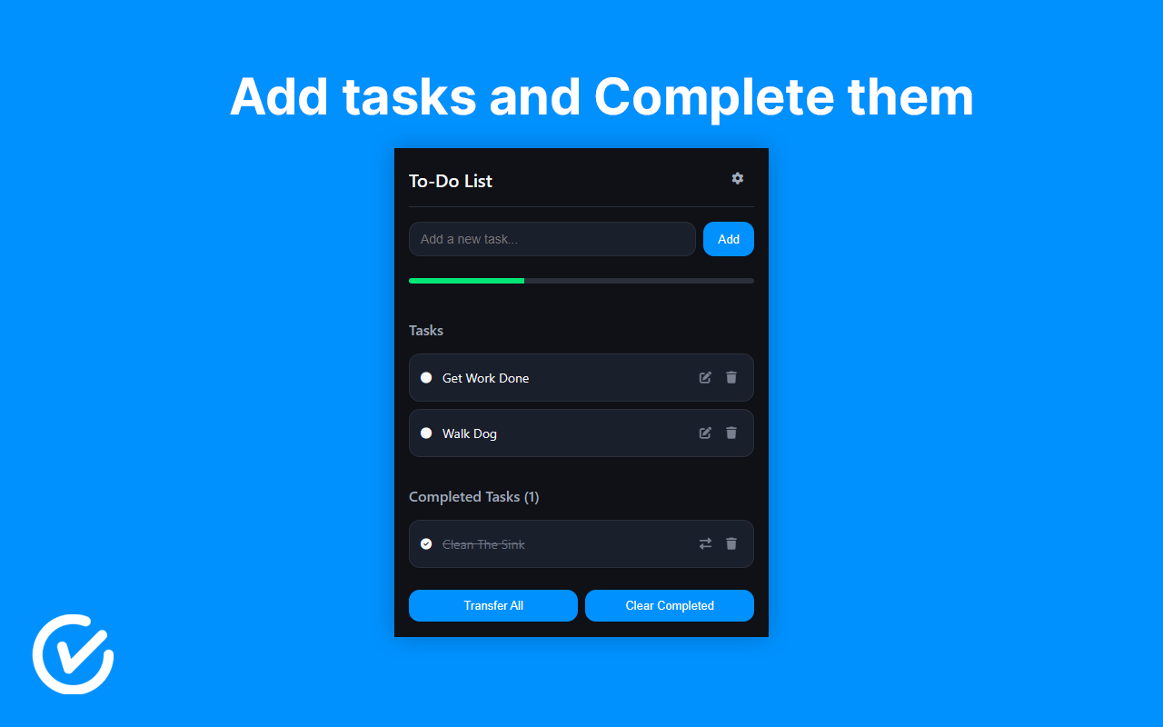 To-Do List for Google Chrome chrome谷歌浏览器插件_扩展第3张截图