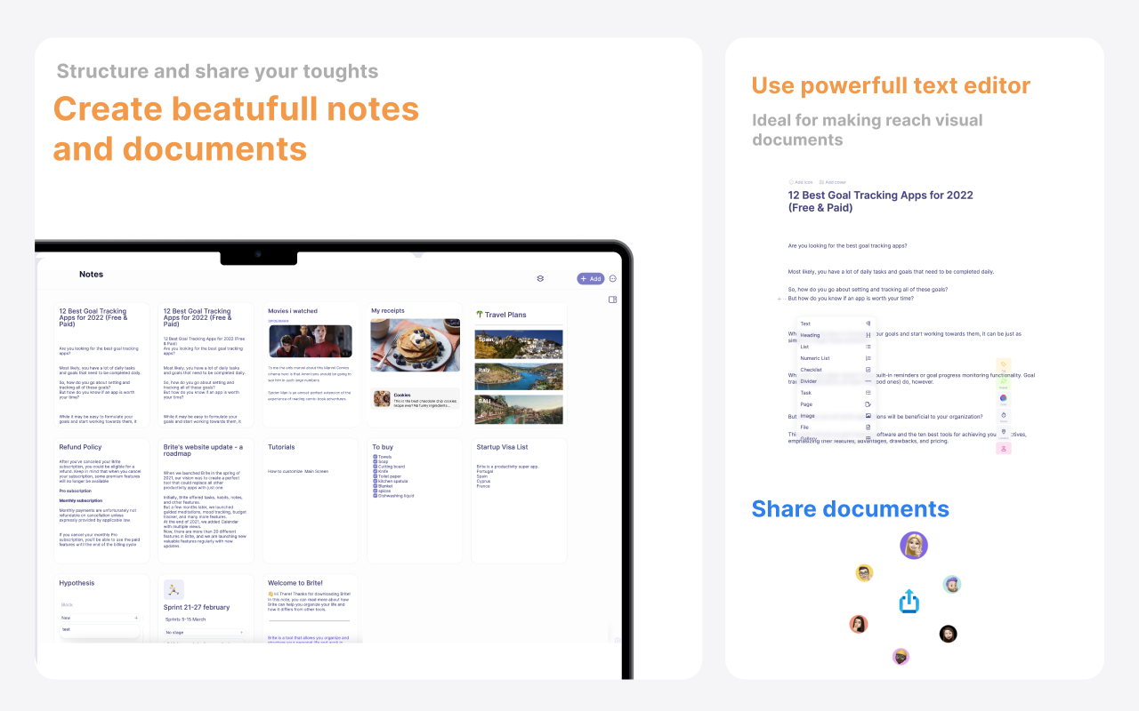 Brite Daily Planner App | To do list, calendar & habits in one app chrome谷歌浏览器插件_扩展第3张截图