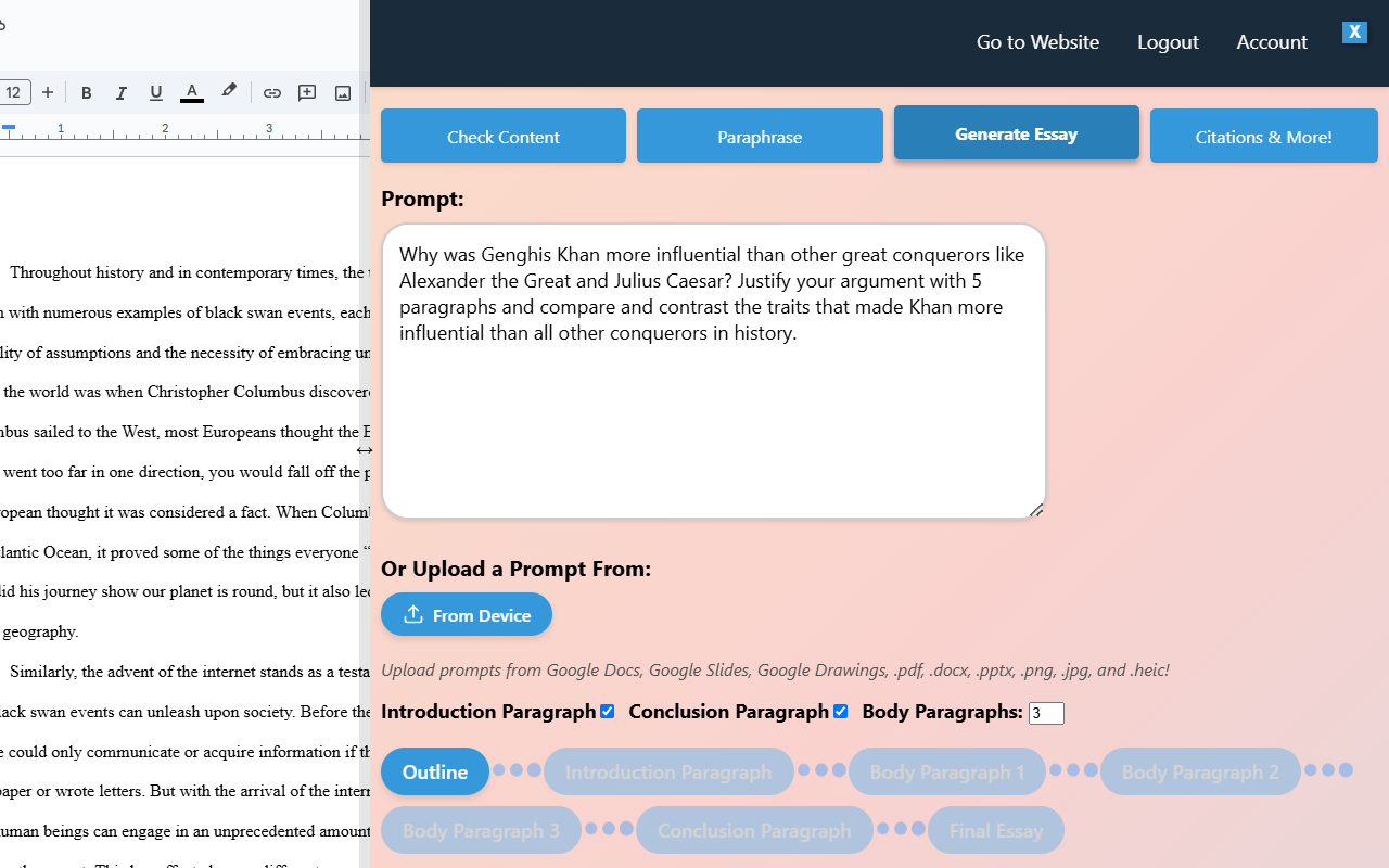SmartStudi Sidebar - AI Detector, Paraphraser, and More! chrome谷歌浏览器插件_扩展第5张截图
