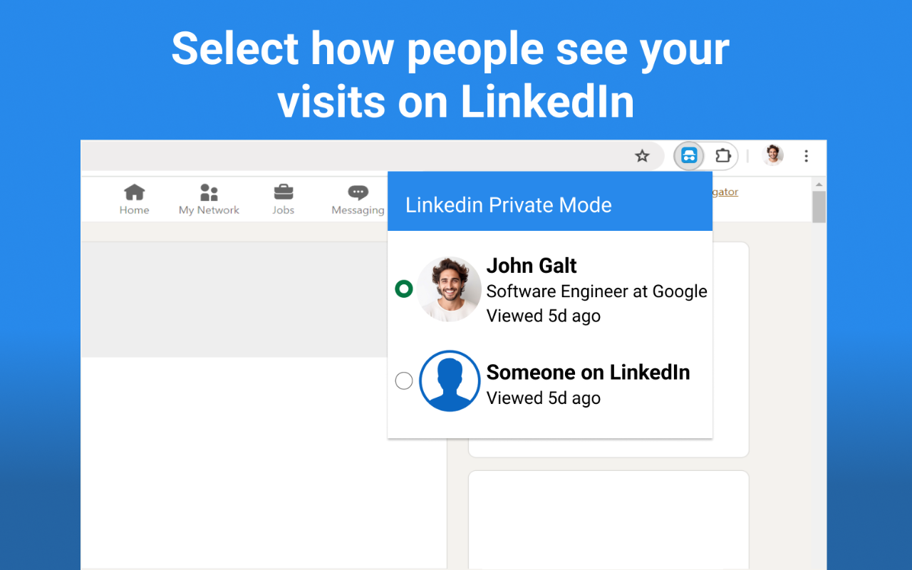 Linkedin Private Mode - 领英隐私模式 chrome谷歌浏览器插件_扩展第1张截图