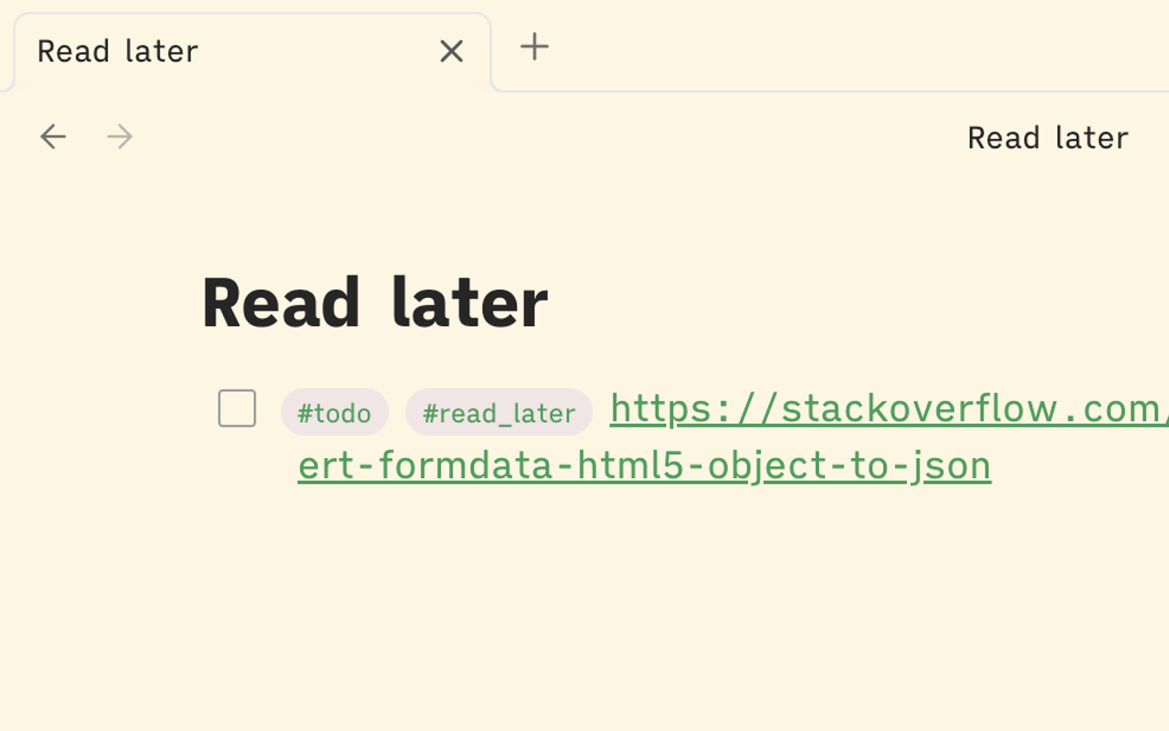 Obsidian Simple Read Later chrome谷歌浏览器插件_扩展第1张截图