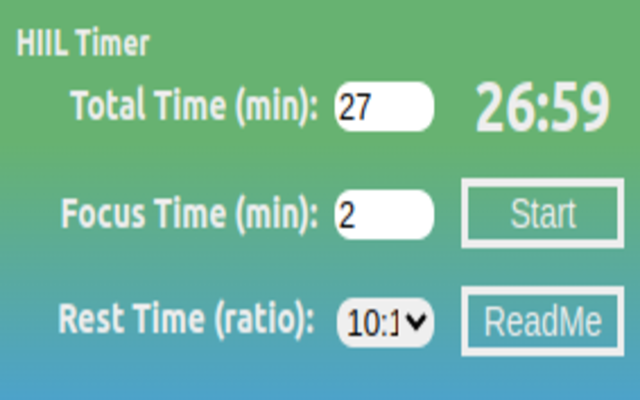 HIIL Timer chrome谷歌浏览器插件_扩展第3张截图