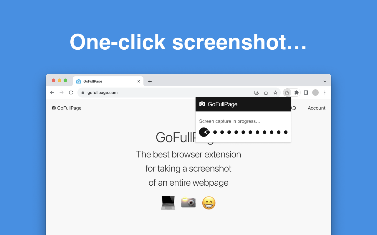 GoFullPage - Full Page Screen Capture chrome谷歌浏览器插件_扩展第3张截图