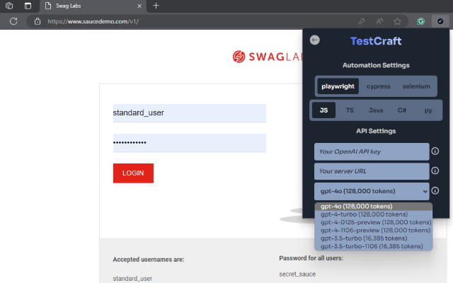 TestCraft chrome谷歌浏览器插件_扩展第4张截图
