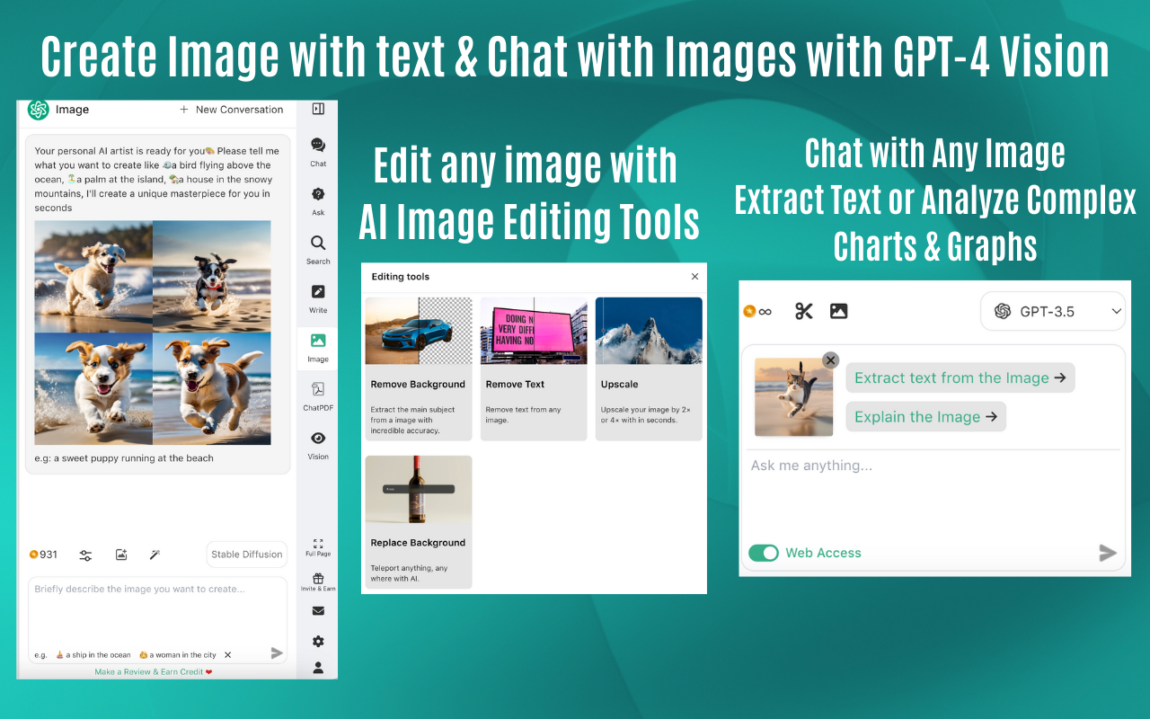 ChatGPT Sidebar & GPT-4o, o1, Claude, Deepseek with AI Agents | AITOPIA chrome谷歌浏览器插件_扩展第2张截图