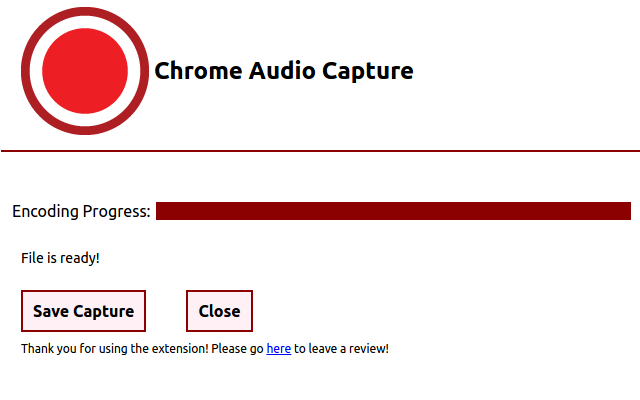 Chrome Audio Capture chrome谷歌浏览器插件_扩展第4张截图