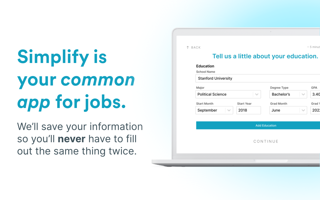 Simplify Copilot - Autofill job applications chrome谷歌浏览器插件_扩展第2张截图
