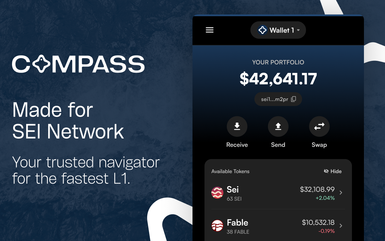 Compass Wallet for Sei chrome谷歌浏览器插件_扩展第1张截图