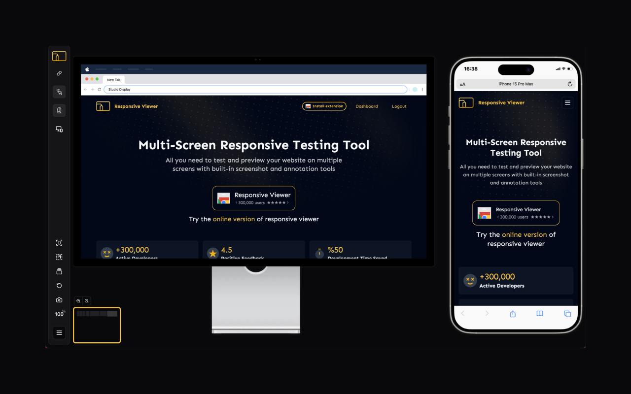 Responsive Viewer chrome谷歌浏览器插件_扩展第2张截图