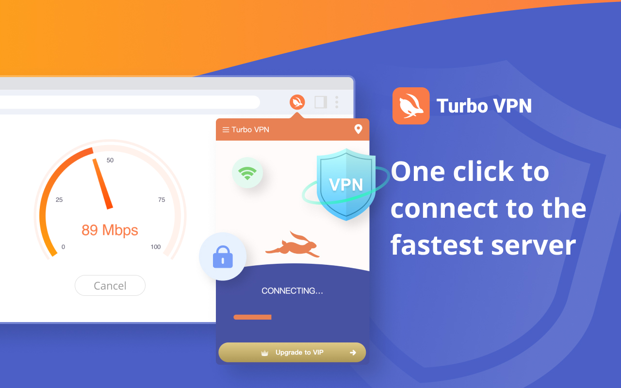 Turbo  - Secure Free  Proxy chrome谷歌浏览器插件_扩展第1张截图