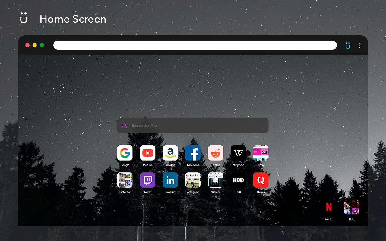 uTab - Custom New Tab chrome谷歌浏览器插件_扩展第4张截图