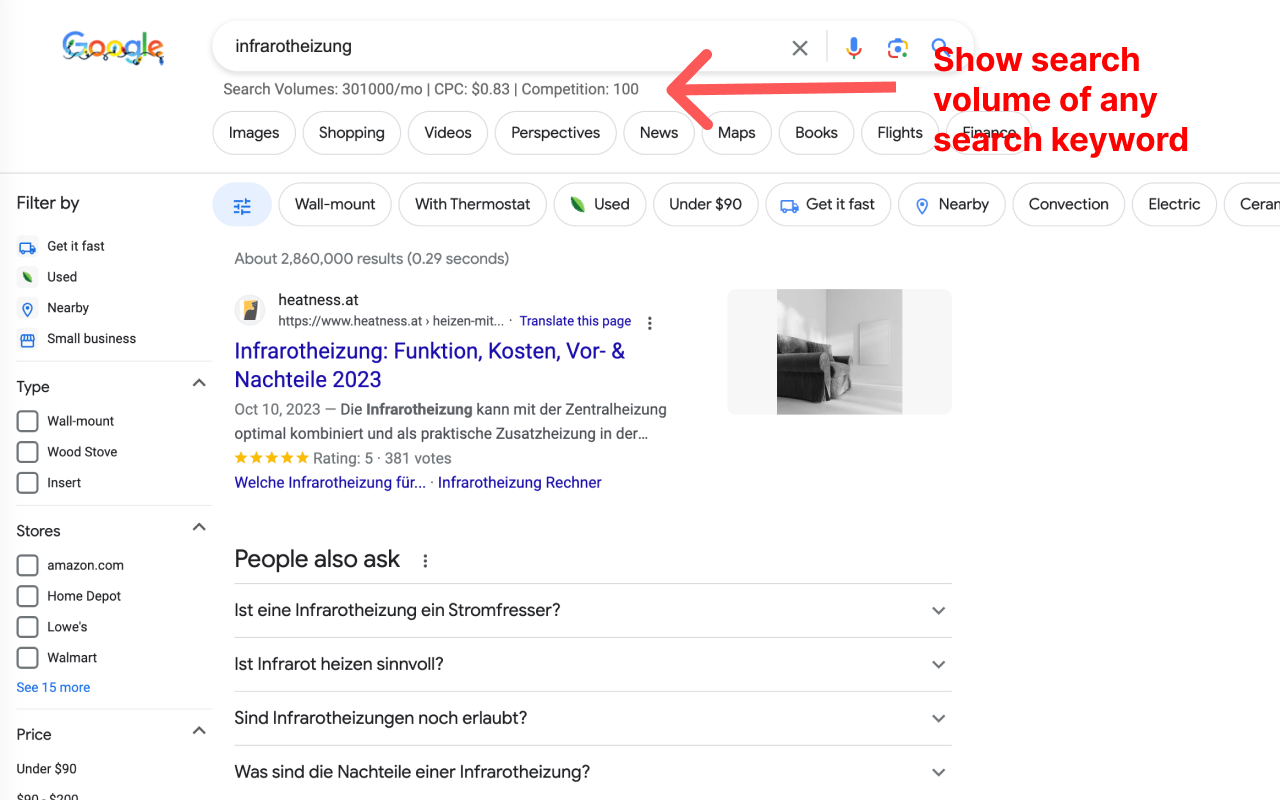 Google Keyword Planner Enhancer chrome谷歌浏览器插件_扩展第1张截图