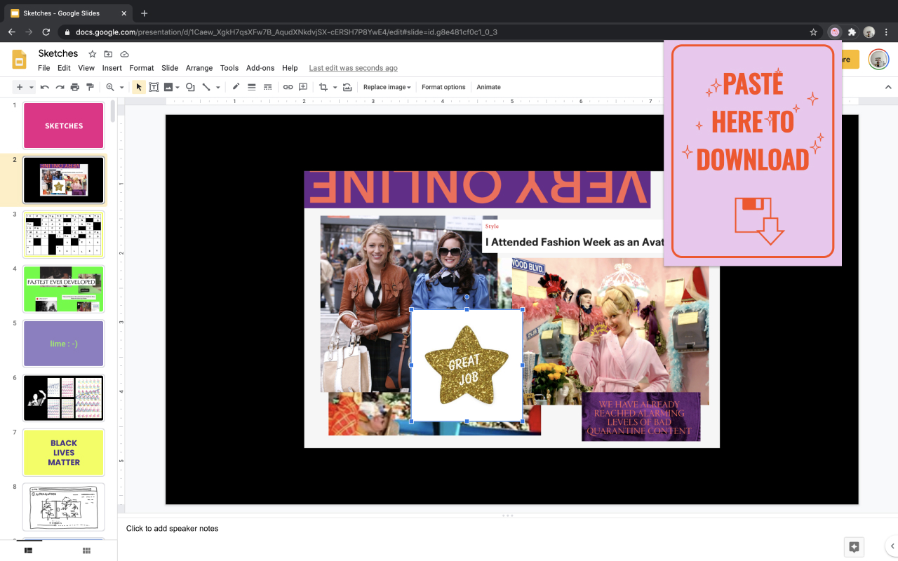 Paste to download chrome谷歌浏览器插件_扩展第1张截图