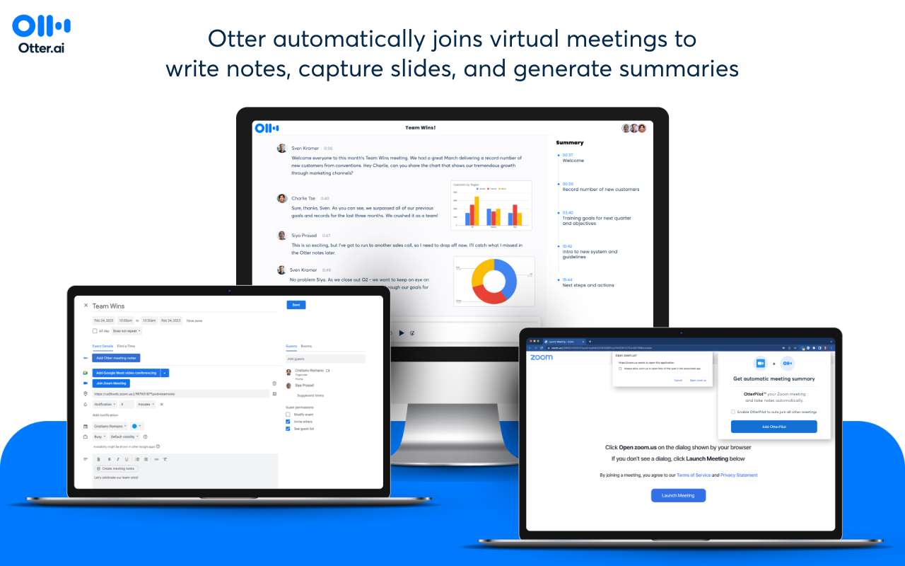 Otter.ai: Record and transcribe meetings chrome谷歌浏览器插件_扩展第5张截图