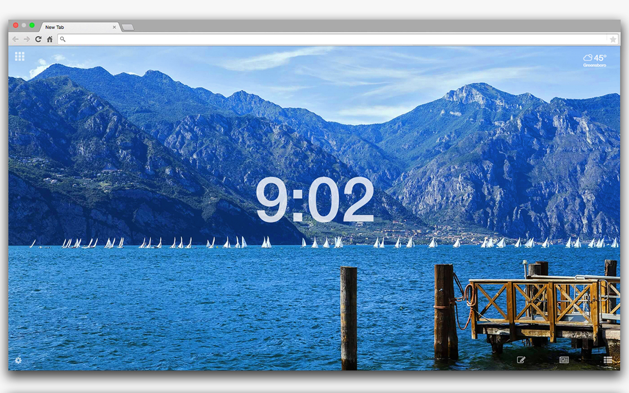 Leoh New Tab chrome谷歌浏览器插件_扩展第1张截图