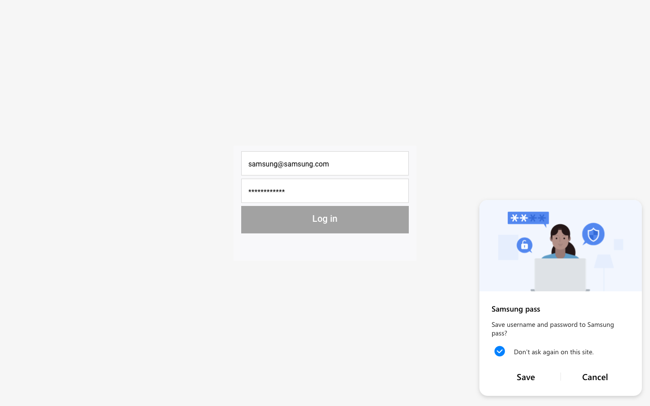 Samsung Pass chrome谷歌浏览器插件_扩展第1张截图