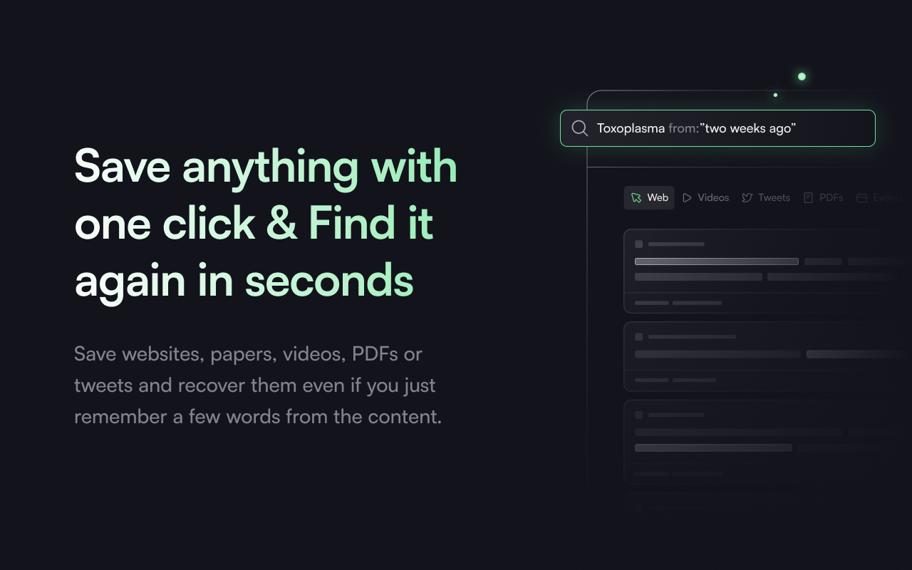 Memex chrome谷歌浏览器插件_扩展第2张截图