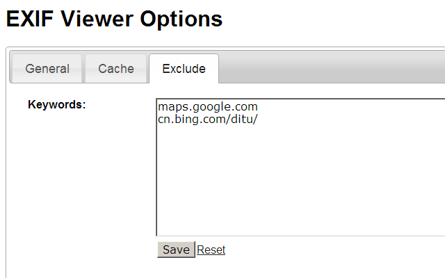 EXIF Viewer Classic chrome谷歌浏览器插件_扩展第1张截图