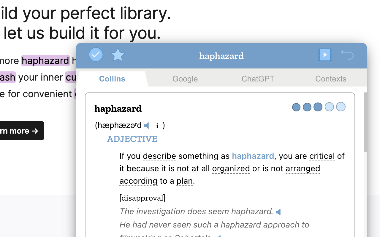 Word Hunter chrome谷歌浏览器插件_扩展第3张截图