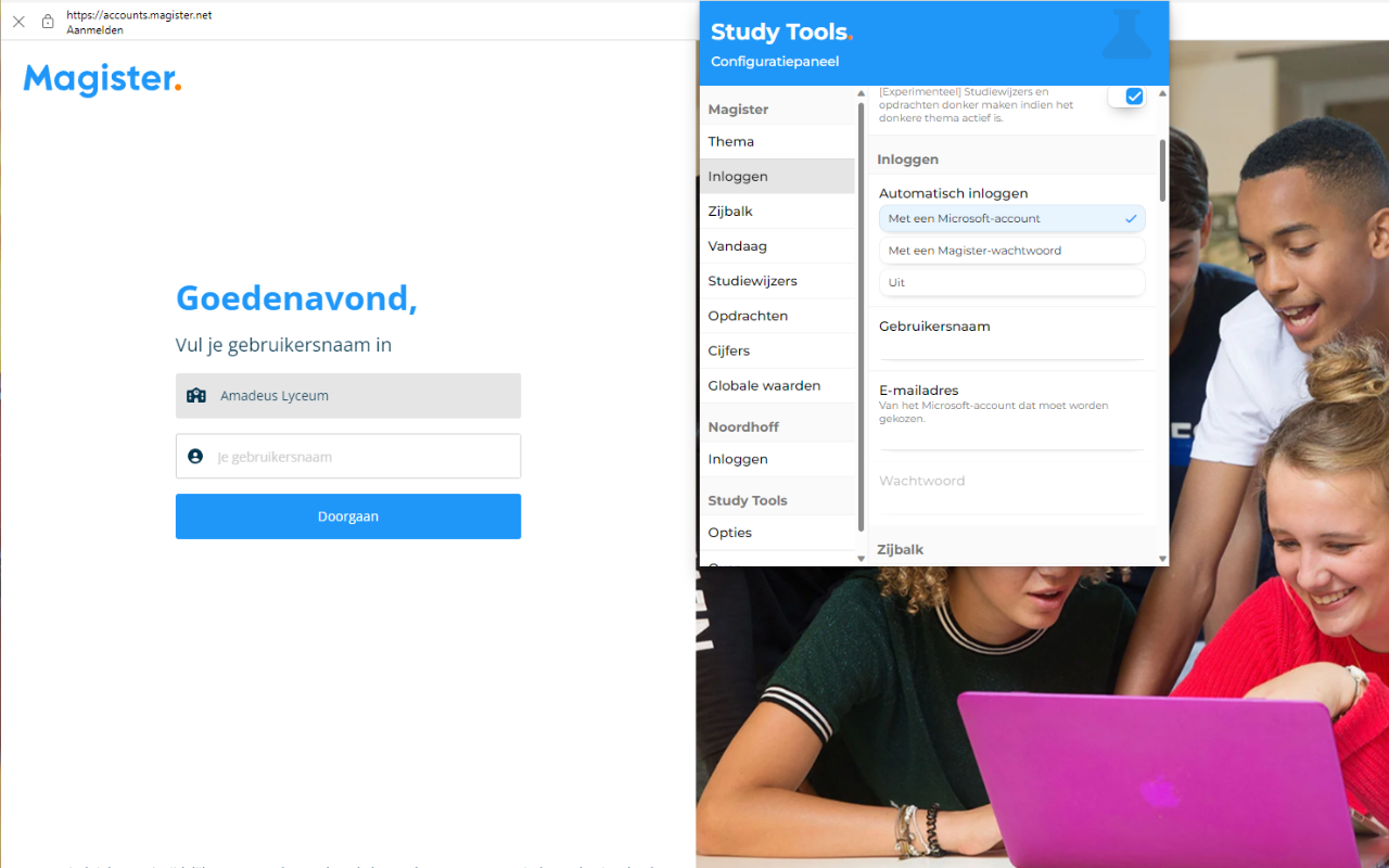 Study Tools voor Magister chrome谷歌浏览器插件_扩展第2张截图
