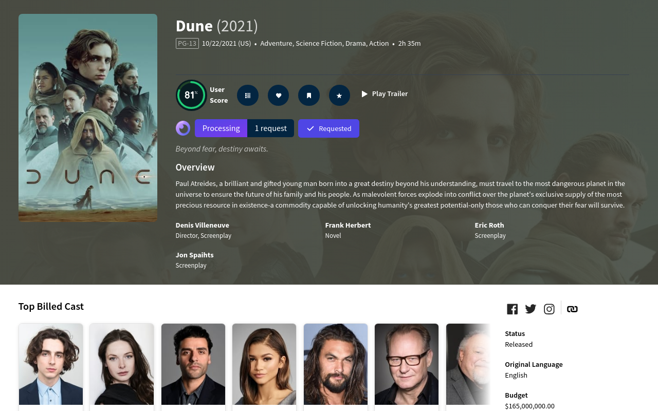 Overseerr Assistant chrome谷歌浏览器插件_扩展第3张截图
