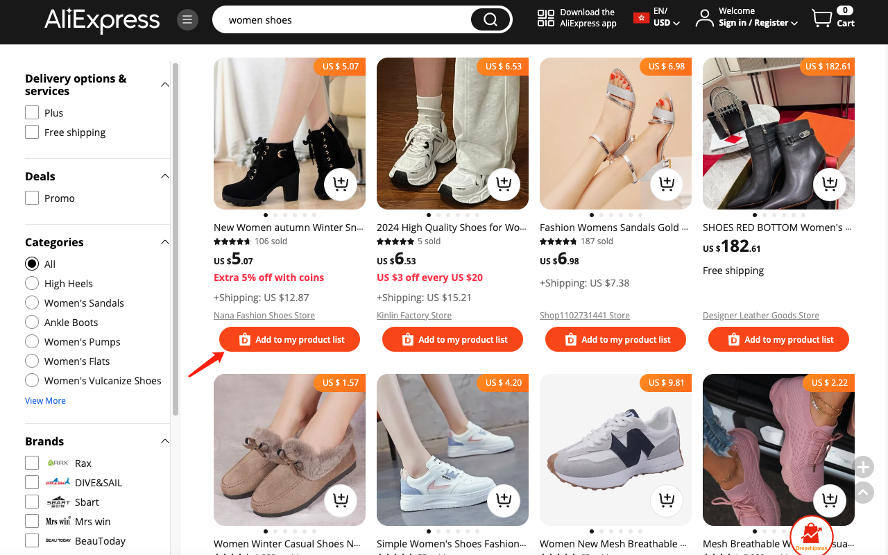Dropshipman-Aliexpress Product Importer chrome谷歌浏览器插件_扩展第1张截图