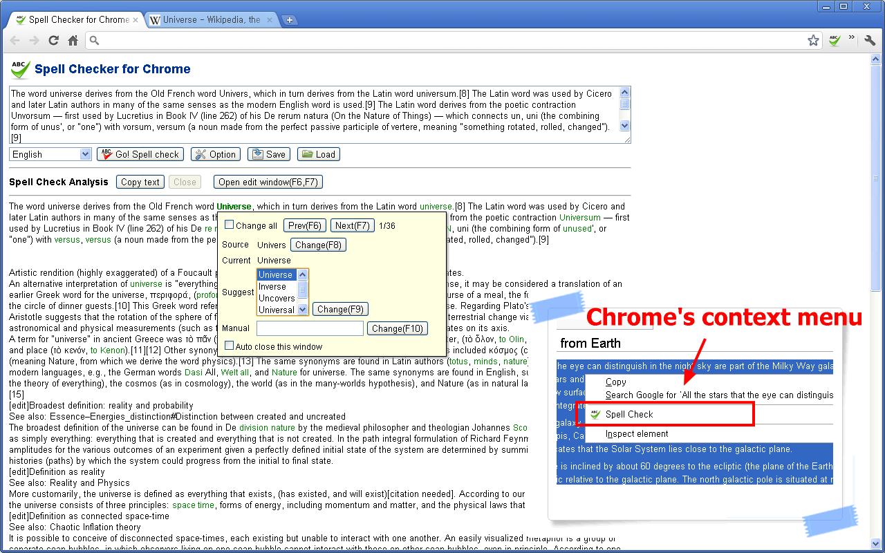 Spell Checker for Chrome chrome谷歌浏览器插件_扩展第1张截图