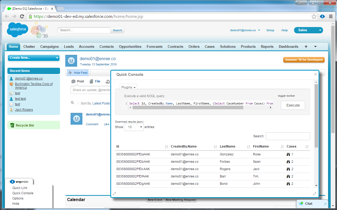 ORGanizer for Salesforce chrome谷歌浏览器插件_扩展第1张截图