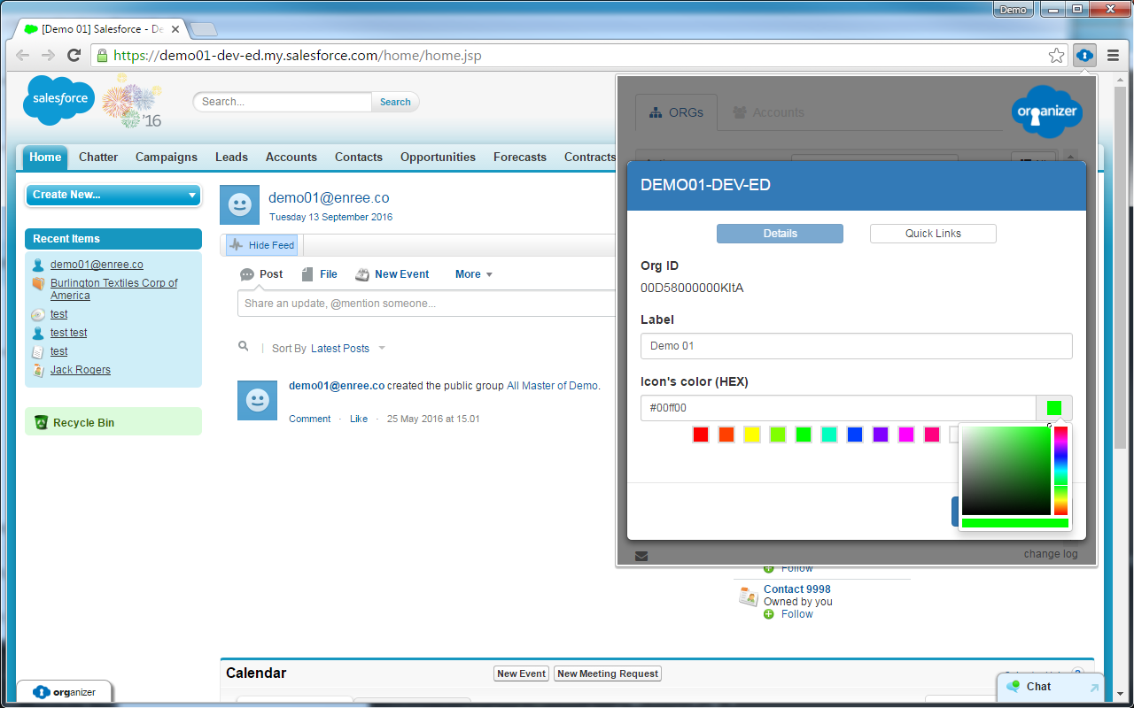 ORGanizer for Salesforce chrome谷歌浏览器插件_扩展第5张截图