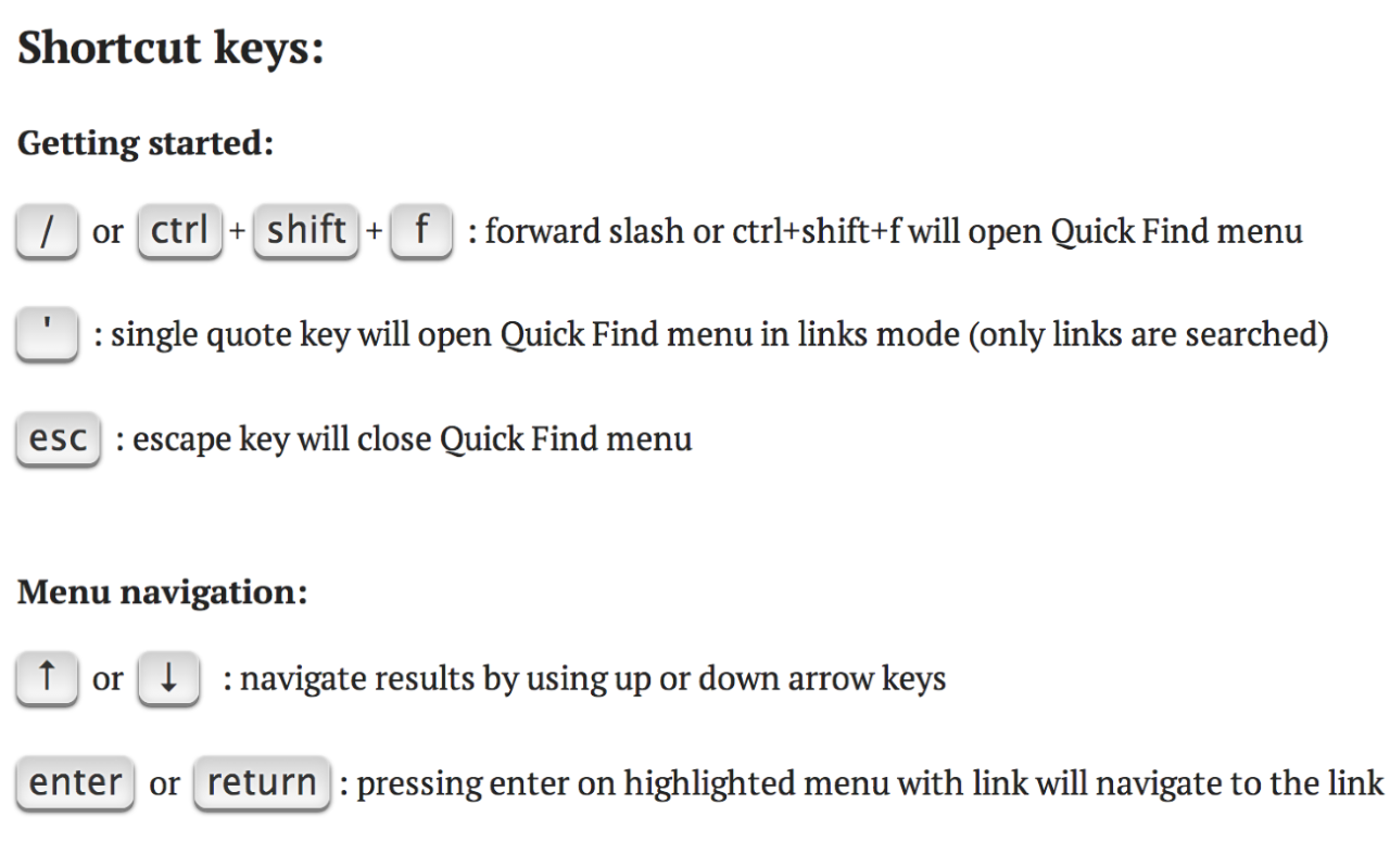 Quick Find for Google Chrome™ chrome谷歌浏览器插件_扩展第2张截图