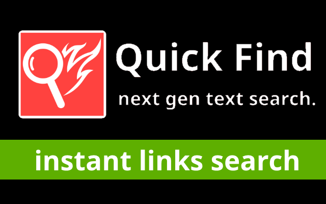 Quick Find for Google Chrome™ chrome谷歌浏览器插件_扩展第4张截图